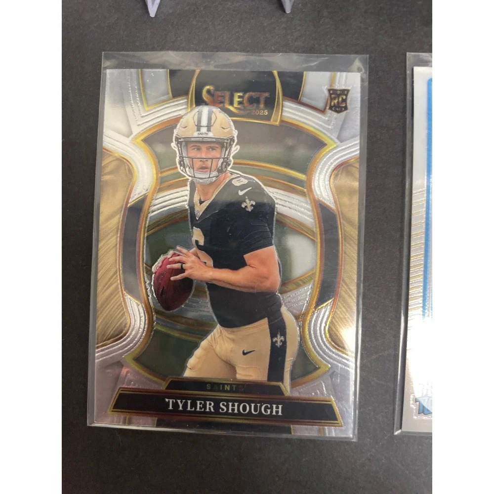 Tyler Shough New Orleans Saints ROOKIE Card Lot 6ct Panini Select Mosaic Optic